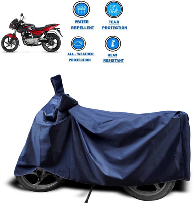 CODOKI Two Wheeler Cover for Bajaj(Pulsar 180 DTS-i, Blue)