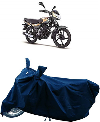 Mdstar Waterproof Two Wheeler Cover for Bajaj(CT100, Blue)