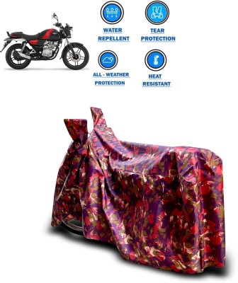 GOSHIV-car and bike accessories Waterproof Two Wheeler Cover for Bajaj(V15, Red)