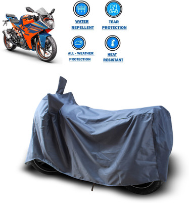 PAGORA Waterproof Two Wheeler Cover for KTM(RC 390, Grey)