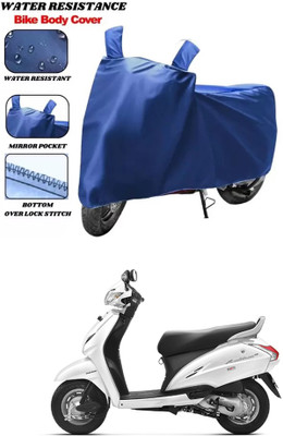 RONISH Waterproof Two Wheeler Cover for Honda(Activa 3G, Blue)