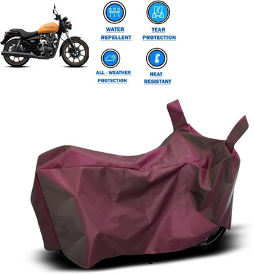 CODOKI Waterproof Two Wheeler Cover for Royal Enfield(Thunderbird 500, Maroon)