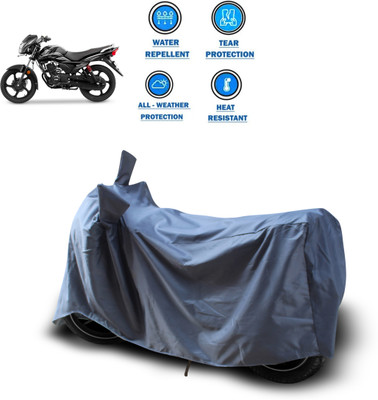PAGORA Waterproof Two Wheeler Cover for TVS(Victor New, Grey)