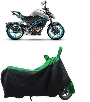 Coxtor Waterproof Two Wheeler Cover for CFMoto(300NK, Green)
