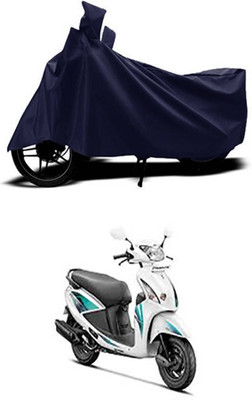 SK AUTO Two Wheeler Cover for Hero(Pleasure, Blue)