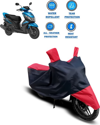 PAGORA Two Wheeler Cover for Yamaha(Ray Z, Red)