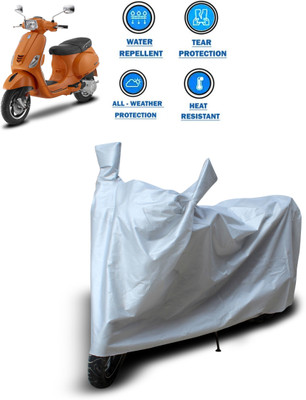 CODOKI Two Wheeler Cover for Piaggio(Vespa SXL 125, Silver)