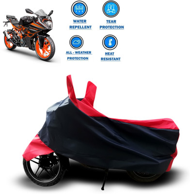 CODOKI Two Wheeler Cover for KTM(RC 125, Red)