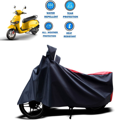 CODOKI Two Wheeler Cover for Universal For Bike(Red)