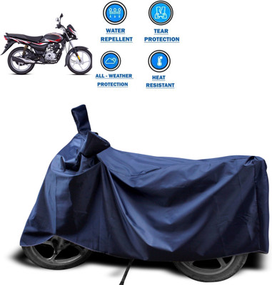 PAGORA Two Wheeler Cover for Bajaj(Platina 100 DTS-i, Blue)