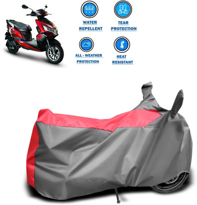 CODOKI Two Wheeler Cover for Okinawa(i-Praise, Grey)