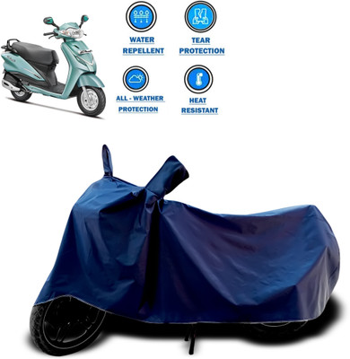 CODOKI Two Wheeler Cover for Hero(Duet, Blue)