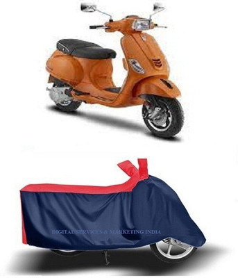 DSAMI Two Wheeler Cover for Vespa(SXL 125 BS6, Blue)