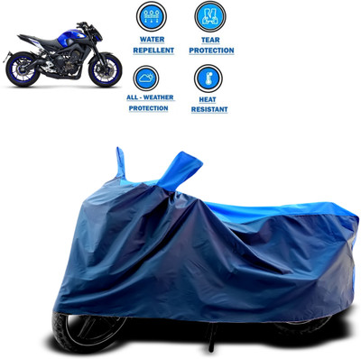 CODOKI Two Wheeler Cover for Yamaha(MT 9, Blue)