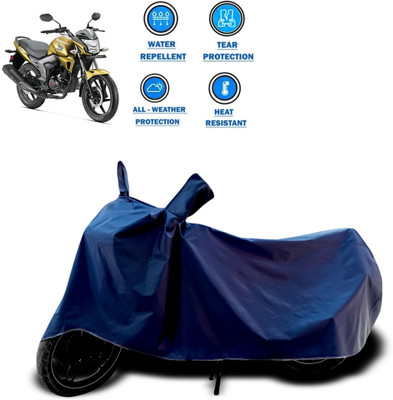 CODOKI Two Wheeler Cover for Honda(CB Trigger, Blue)