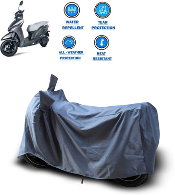CODOKI Waterproof Two Wheeler Cover for Ampere(Magnus BS6, Grey)