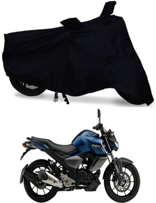 SK AUTO Waterproof Two Wheeler Cover for Yamaha(FZ-S, Black)