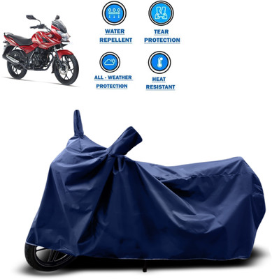 CODOKI Two Wheeler Cover for Bajaj(Discover 150 f, Blue)