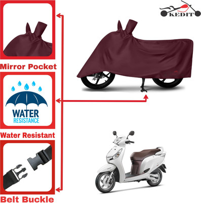 SK AUTO Two Wheeler Cover for Honda(Aviator, Maroon)