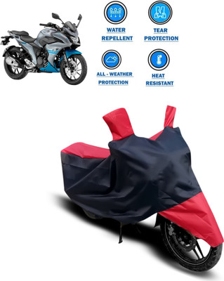 CODOKI Two Wheeler Cover for Yamaha(Fazer 25, Red)