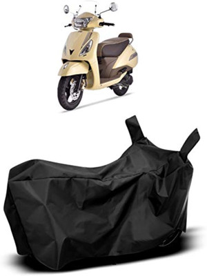 DeepShakshi AUTOMOTIVE Waterproof Two Wheeler Cover for TVS(Jupiter, Black)