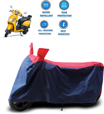PAGORA Two Wheeler Cover for Hero(Pleasure, Red)