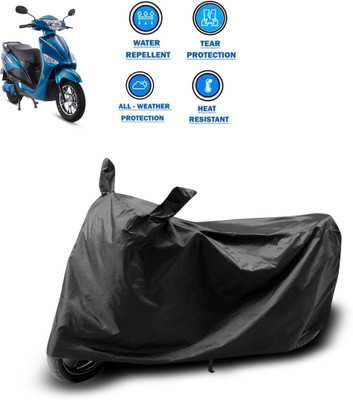 CODOKI Two Wheeler Cover for Hero(Electric Optima, Black)