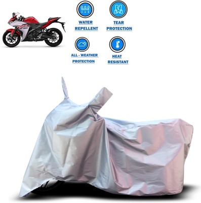 CODOKI Two Wheeler Cover for Yamaha(YZF R25, Silver)