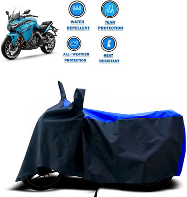 CODOKI Two Wheeler Cover for CFMoto(650GT, Blue)