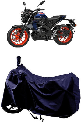 SUGASHRI Waterproof Two Wheeler Cover for Yamaha(MT-15, Blue)
