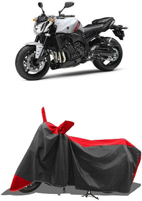 SUGASHRI Waterproof Two Wheeler Cover for Yamaha(FZ1, Red, Black)