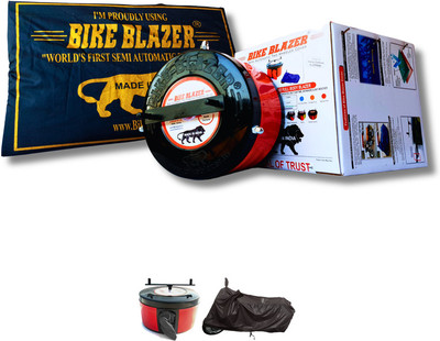 BIKE BLAZER Waterproof Two Wheeler Cover for TVS(Victor, Black)