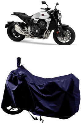 SUGASHRI Waterproof Two Wheeler Cover for Honda(CBR1000RR Fireblade, Blue)