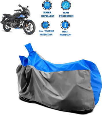 CODOKI Two Wheeler Cover for Bajaj(Pulsar 220F, Grey)
