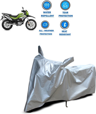 PAGORA Two Wheeler Cover for Hero(Impulse, Silver)