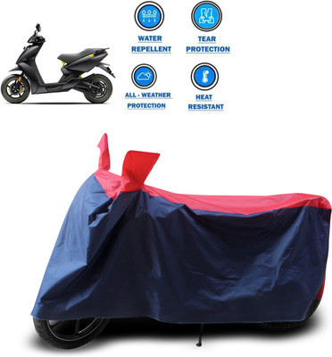 CODOKI Two Wheeler Cover for Ather(450, Red)