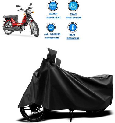 CODOKI Two Wheeler Cover for TVS(Heavy Duty Super XL, Black)