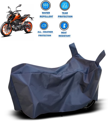 PAGORA Two Wheeler Cover for KTM(Duke 200, Blue)