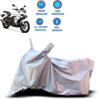 CODOKI Two Wheeler Cover for Hero(MotoCorp Xtreme 200S, Silver)