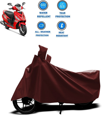 GOSHIV-car and bike accessories Waterproof Two Wheeler Cover for Hero(Maestro Edge, Maroon)