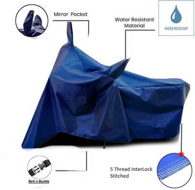 SK AUTO Waterproof Two Wheeler Cover for TVS(Blue)