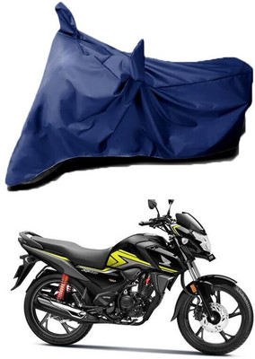 SK AUTO Two Wheeler Cover for Honda(SP 125, Blue)