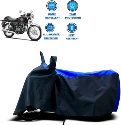 CODOKI Two Wheeler Cover for Hero(Splendor Pro Classic, Blue)