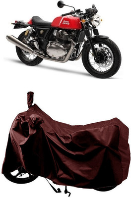 SUGASHRI Waterproof Two Wheeler Cover for Royal Enfield(Continental GT, Maroon)