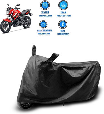 PAGORA Two Wheeler Cover for Hero(Xtreme 200R, Black)