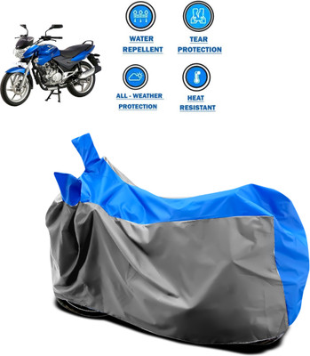 CODOKI Two Wheeler Cover for Bajaj(Discover 135, Grey)