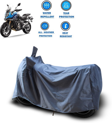 PAGORA Waterproof Two Wheeler Cover for CFMoto(650MT, Grey)