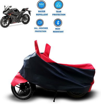 CODOKI Two Wheeler Cover for Yamaha(YZF R3, Red)