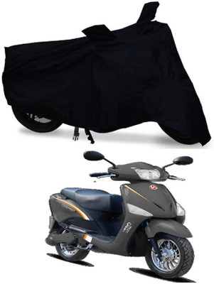 AASHTIK MART Two Wheeler Cover for Hero(Electric Photon, Black)