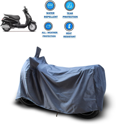 PAGORA Waterproof Two Wheeler Cover for Suzuki(Access, Grey)